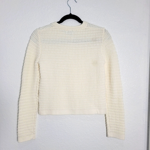 J Crew Factory Lady jacket cardigan with gem buttons CF055 SZ L NWT - Picture 4 of 7